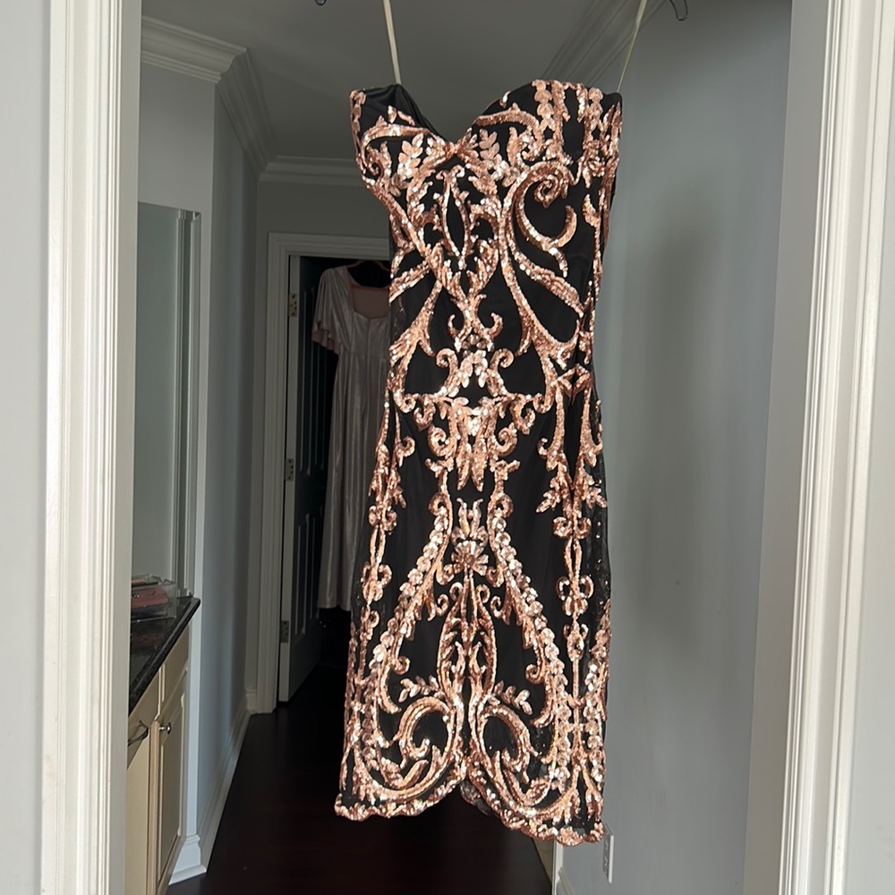 Sequin cocktail dress